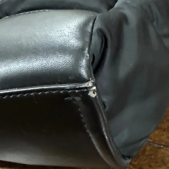 Tory Burch Black Quilted Tote - Picture 9 of 9